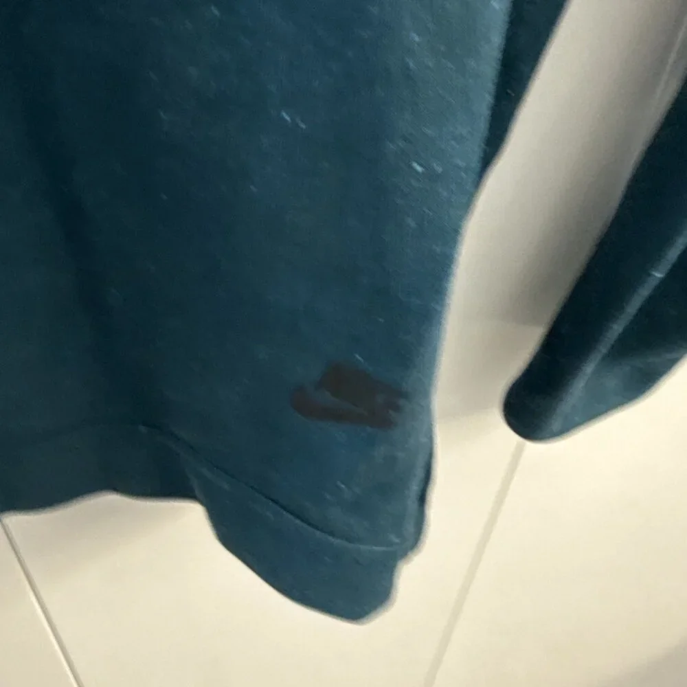 Nike Tech Fleece Hoodie Unisex‎ Size XL Teal Cowl EUC